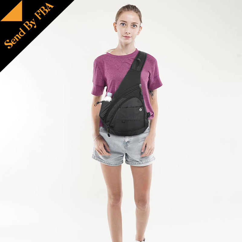 Cajmols Sling Bag Chest Shoulder Backpack Fanny Pack Crossbody Bags for Men  Travel Hiking Daypack